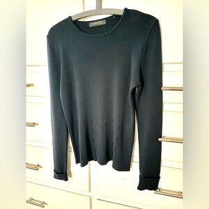 🆕 Guess Marciano cut out sweater in blue size 4